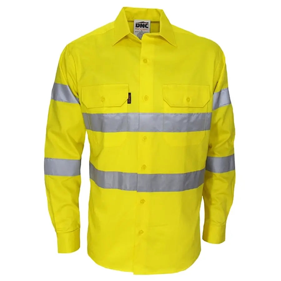 DNC 3977 HiVis Biomotion Taped Long Sleeve Shirt