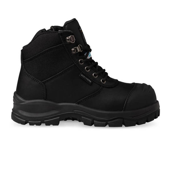 Skechers steel toe zip 2025