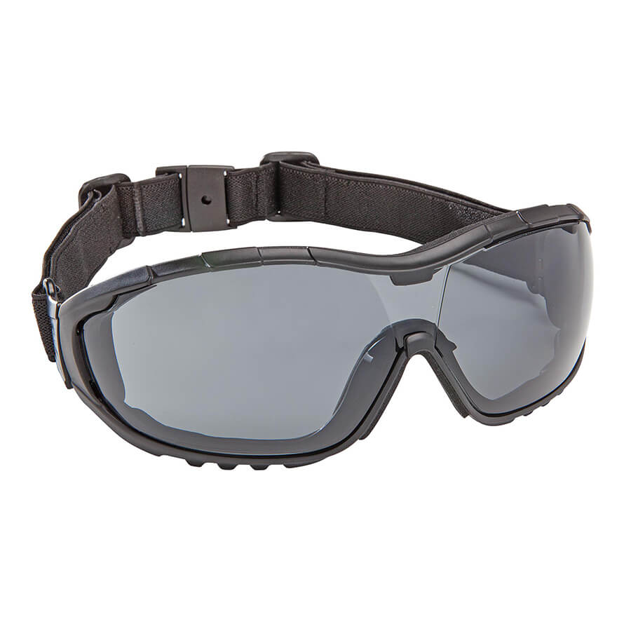 Force360 Oil and Gas Smoke Lens Safety Spectacle with strap Smoke