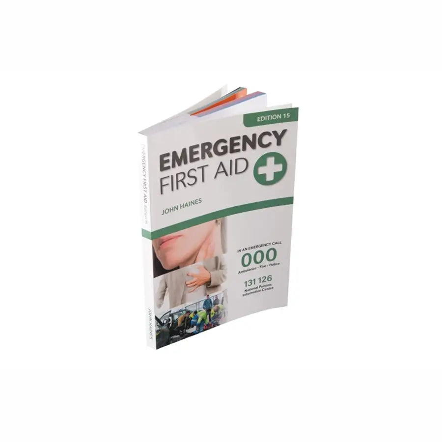 FLB221 First Aid Handbook In-Depth Instructions With Graphics