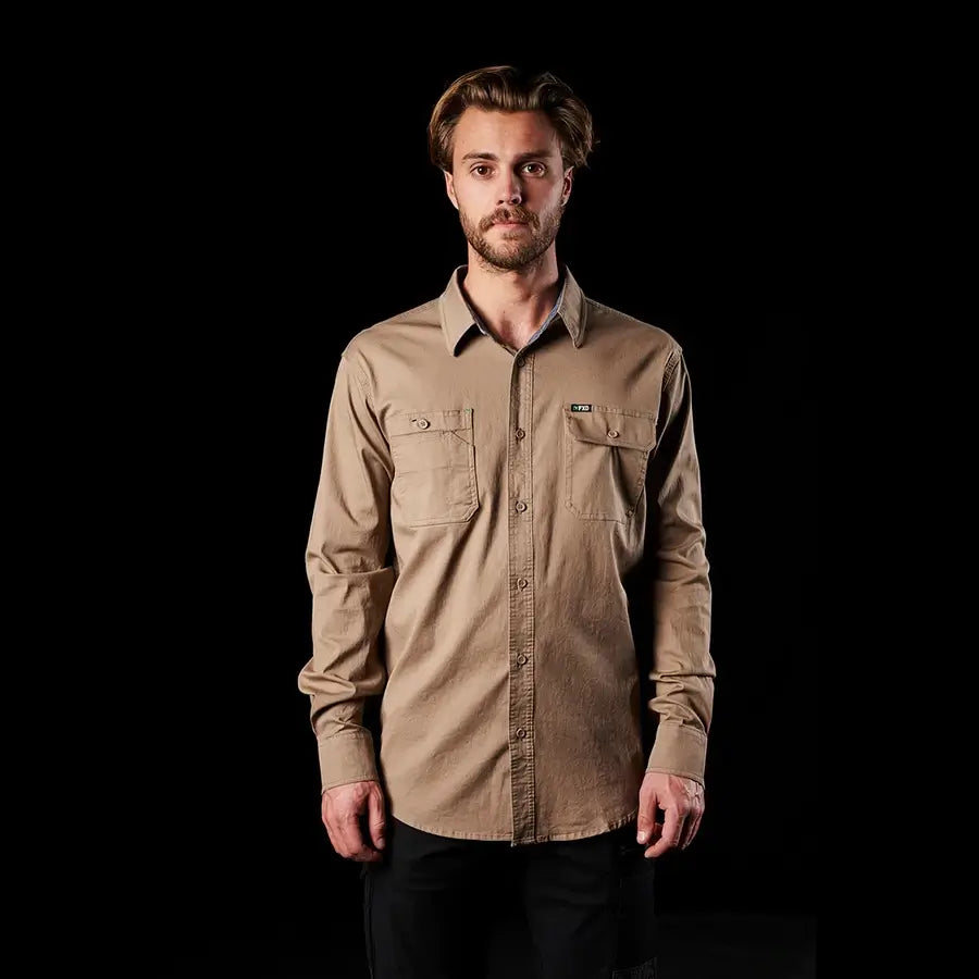 FXD LSH1 Long Sleeve Stretch Cotton Work Shirt