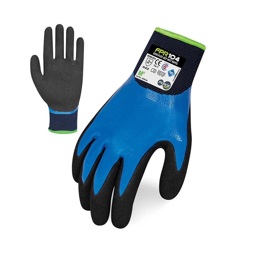 Force360 CoolFlex AGT WET Repel Nitrile Glove