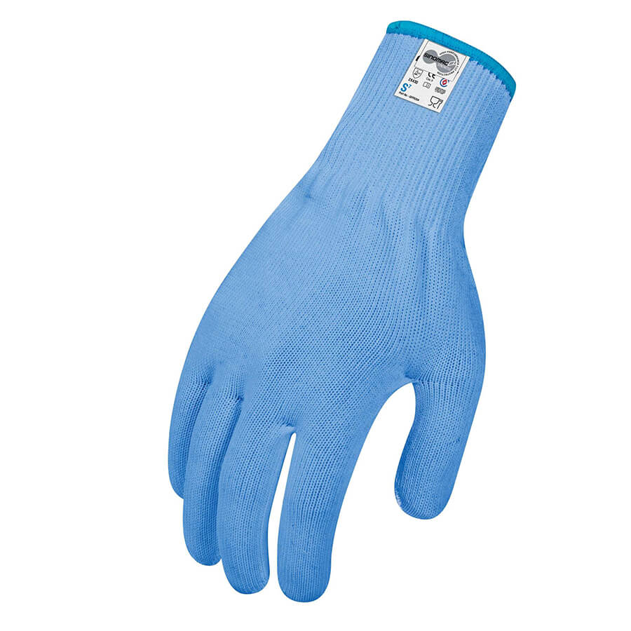 Force360 Cut 5 Blue Food 13 Gauge Glove