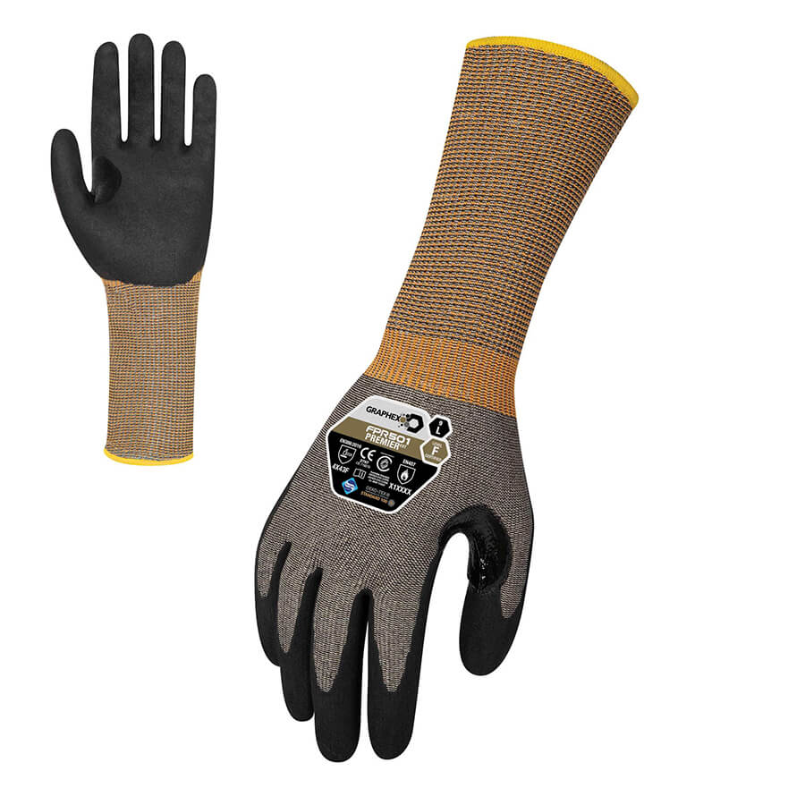 Force360 Graphex Premier Cut Resistant Glove Extended Cuff