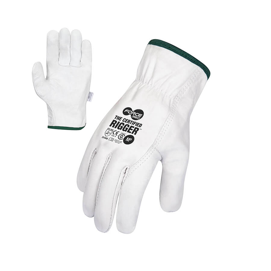 Force360 The Certified Premium Cowhide Rigger Glove