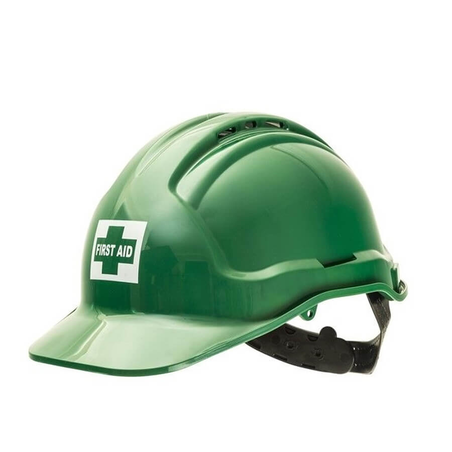 Force360 First Aid Hard Hat Green