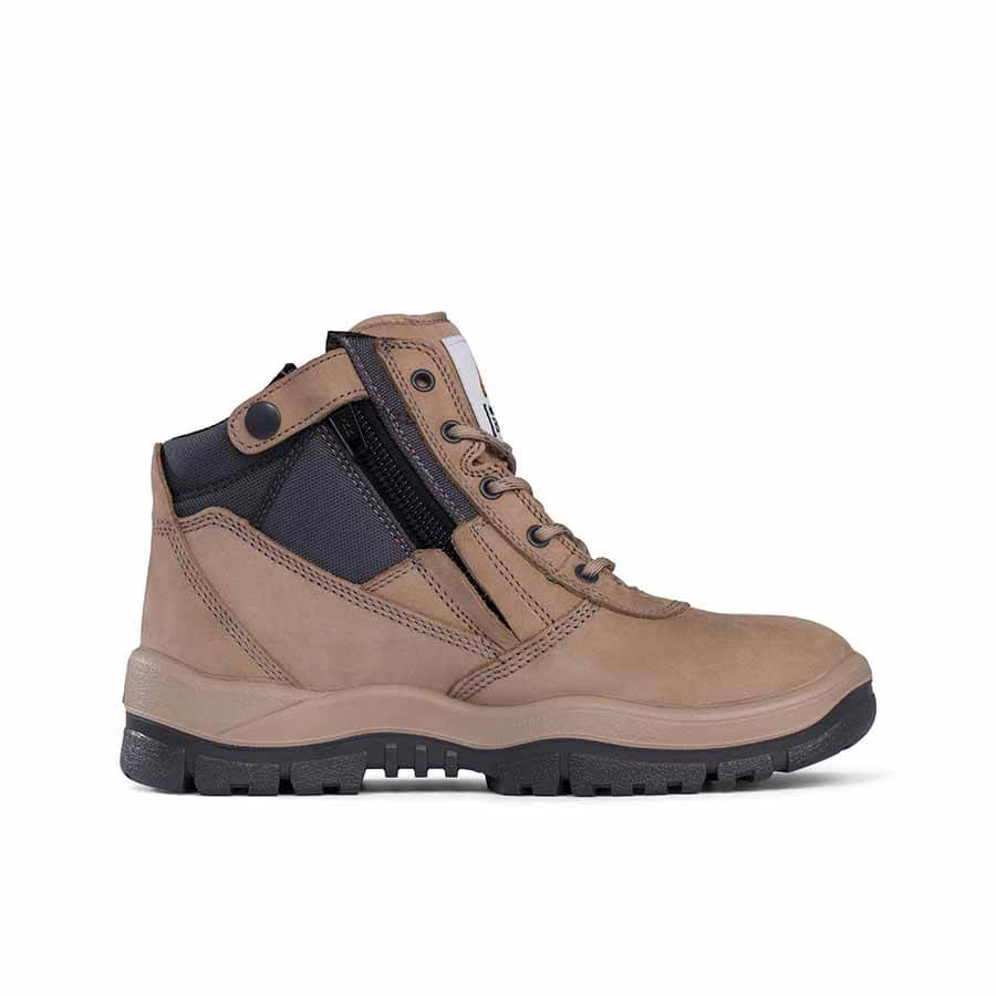 Mongrel 261 Lace Up Zip Side Ankle Safety Boot
