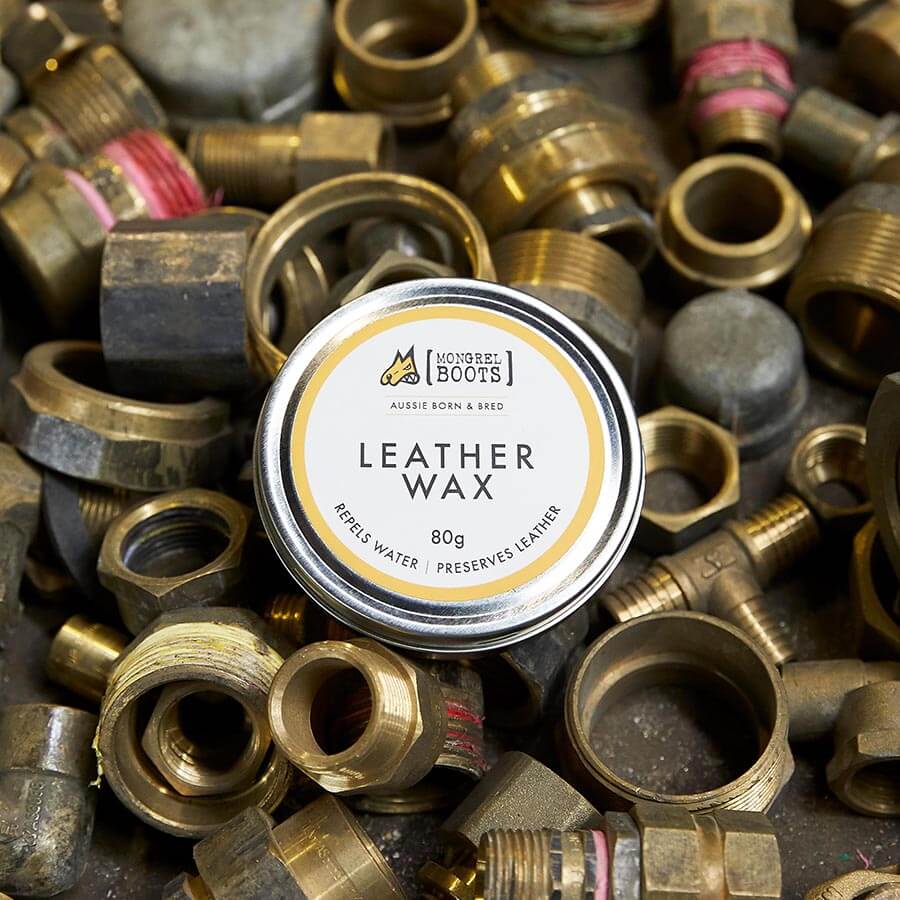 Leather Wax 80g Tin