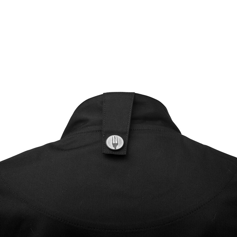 SSSN Cannes Short Sleeve Press Stud Chef Jacket