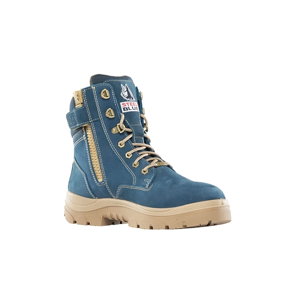 Steel Blue Southern Cross Zip Safety Boot TPU Sole