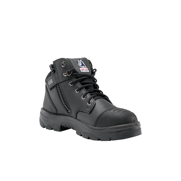 Steel Blue Parkes Zip Safety Boot w. Scuff Cap TPU