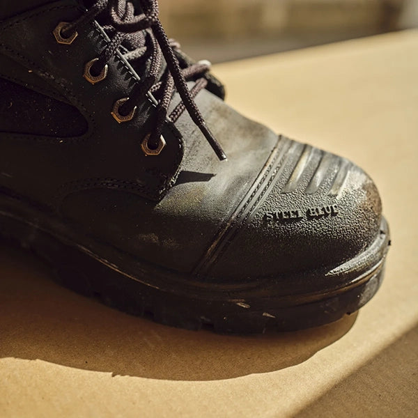 Steel Blue Parkes Zip Safety Boot w. Scuff Cap TPU