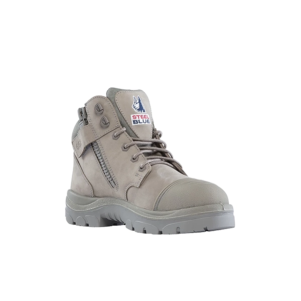 Steel Blue Parkes Zip Safety Boot w. Scuff Cap TPU