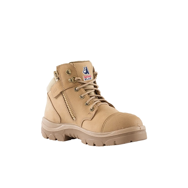 Steel Blue Parkes Zip Safety Boot w. Scuff Cap TPU