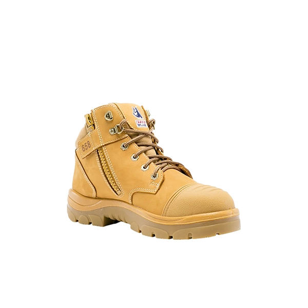 Steel Blue Parkes Zip Safety Boot w. Scuff Cap TPU
