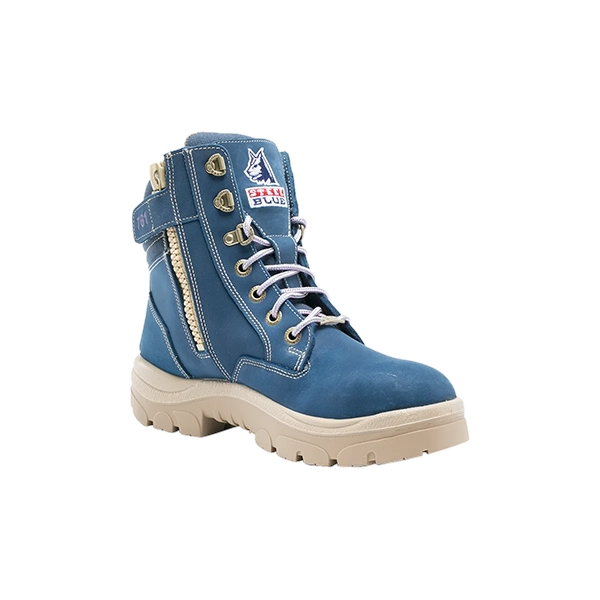 Steel Blue Southern Cross Zip Ladies Safety Boot TPU