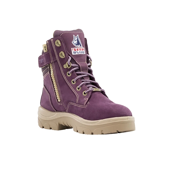 Steel Blue Southern Cross Zip Ladies Safety Boot TPU