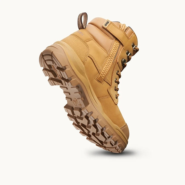 Blundstone 8060 RotoFlex Water-Resistant Nubuck TPU 150mm Zip Sided Safety Boot