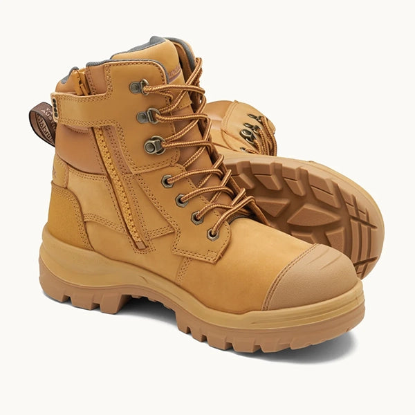 Blundstone 8060 RotoFlex Water-Resistant Nubuck TPU 150mm Zip Sided Safety Boot