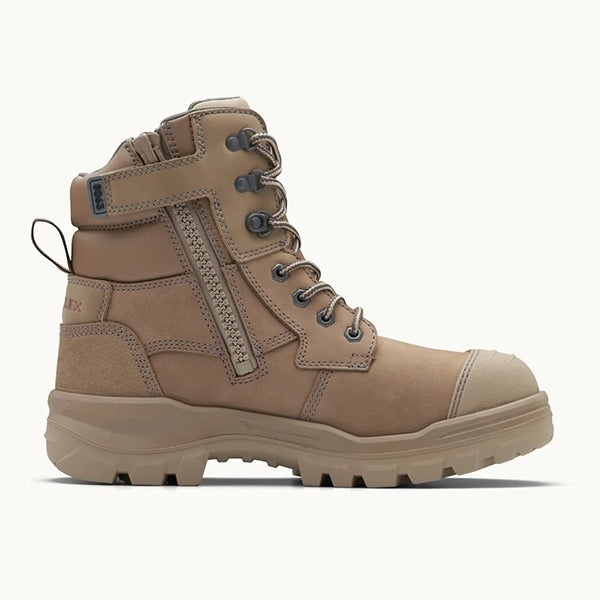 Blundstone 8063 RotoFlex Water-Resistant Nubuck TPU 150mm Zip Sided Safety Boot