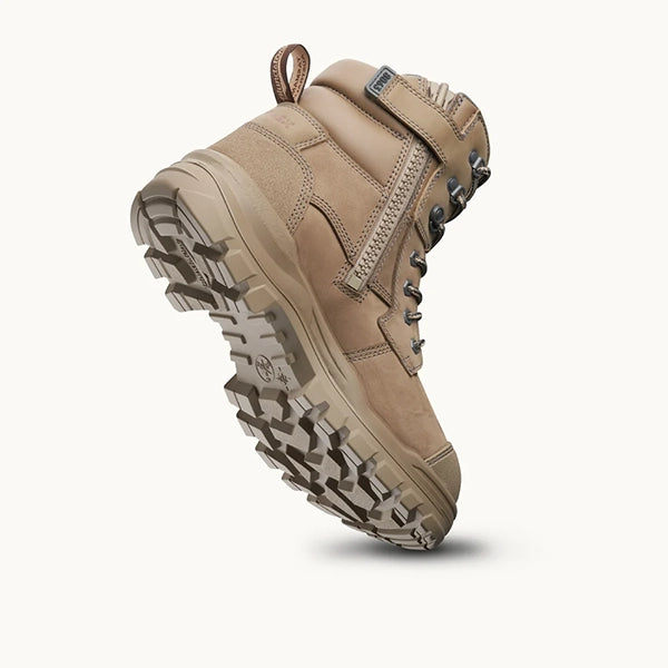 Blundstone 8063 RotoFlex Water-Resistant Nubuck TPU 150mm Zip Sided Safety Boot