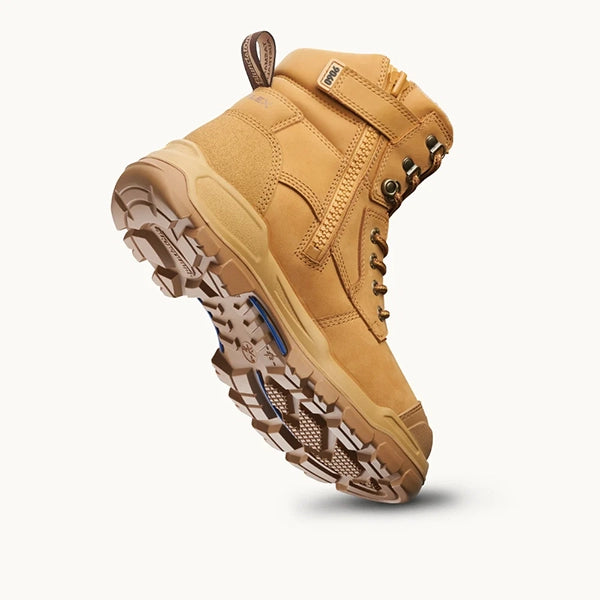 Blundstone 9060 RotoFlex Water-Resistant Nubuck PU/R 150mm Zip Sided Safety Boot