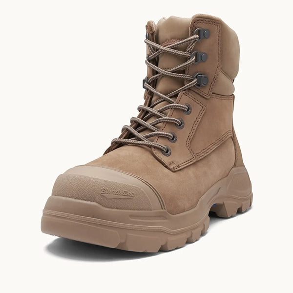 Blundstone 9063 RotoFlex Water-Resistant Nubuck PU/R 150mm Zip Sided Safety Boot