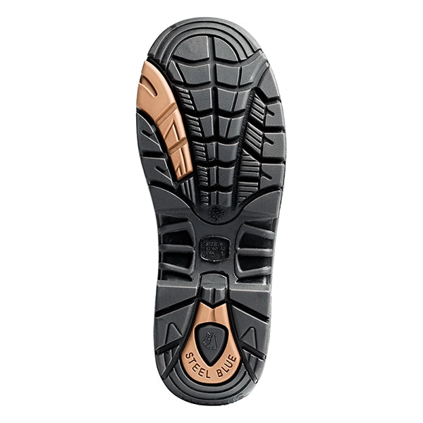 Steel Blue Argyle Zip Composite Toe Safety Boot TPU