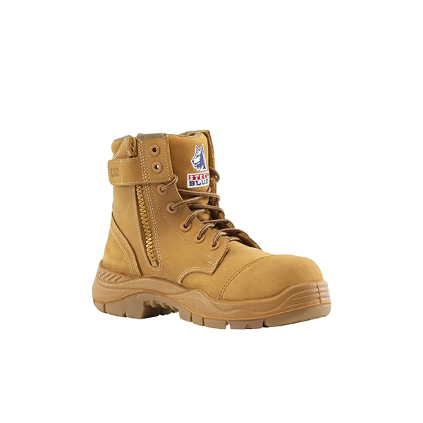 Steel Blue Argyle Zip Composite Toe Safety Boot TPU