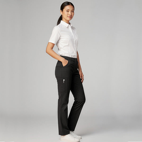 Womens Comfort Waist Nurse Cargo Pant