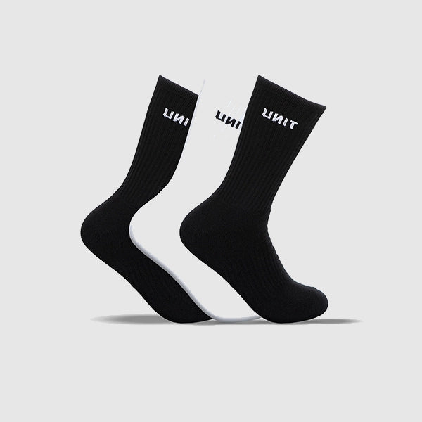 Unit Mens Cotton Crew Socks - 3 Pack