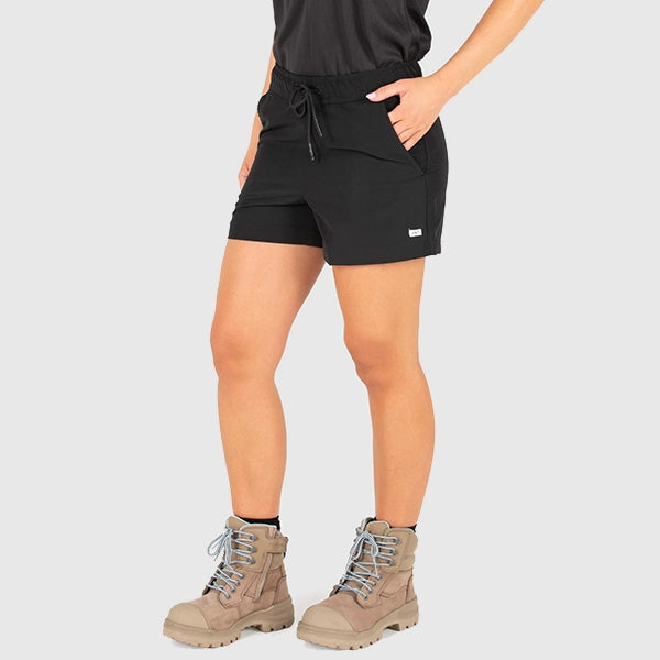 249201 Unit Ladies Stride Elastic Waist Quickdry Shorts