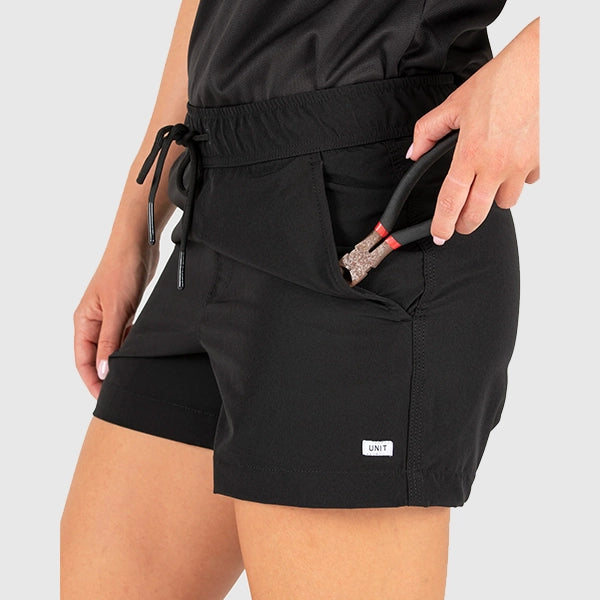 249201 Unit Ladies Stride Elastic Waist Quickdry Shorts