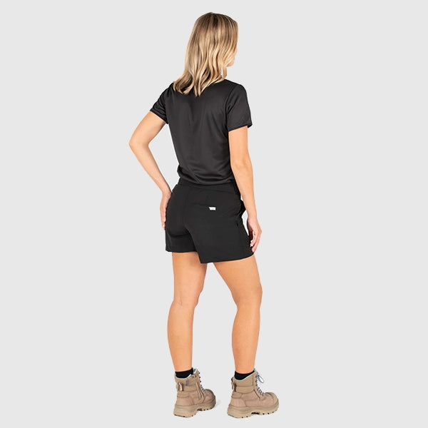 249201 Unit Ladies Stride Elastic Waist Quickdry Shorts