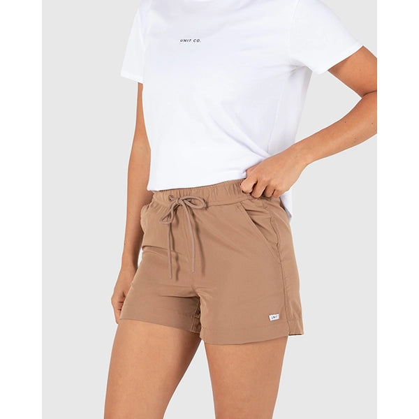 249201 Unit Ladies Stride Elastic Waist Quickdry Shorts