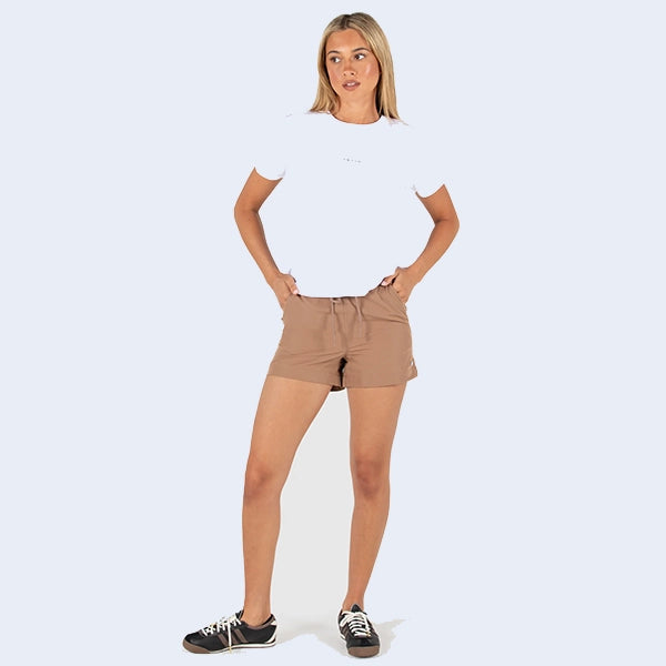 249201 Unit Ladies Stride Elastic Waist Quickdry Shorts