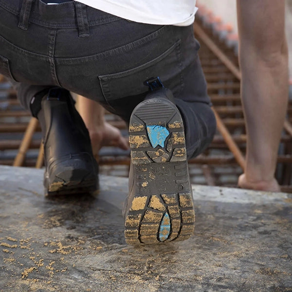 Steel Blue Hobart Elastic Sided Safety Boot TPU Sole
