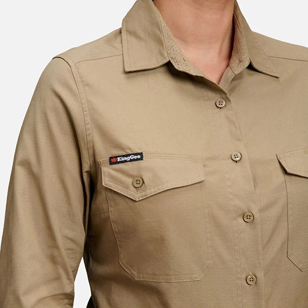 K69880 Womens Workcool2 Long Sleeve Shirt