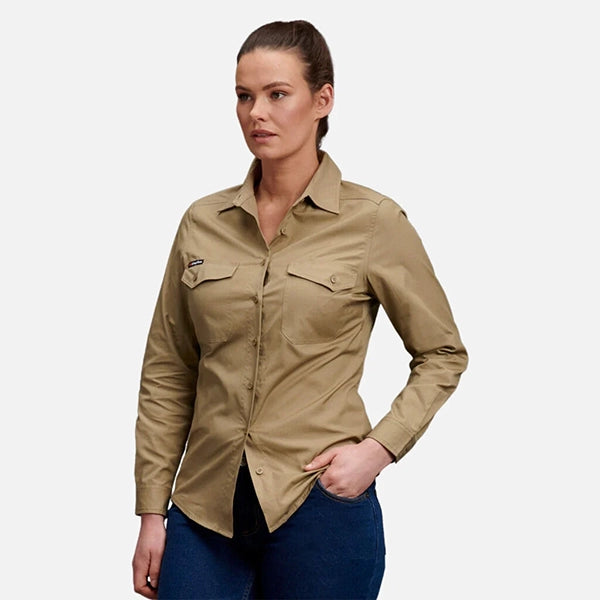 K69880 Womens Workcool2 Long Sleeve Shirt