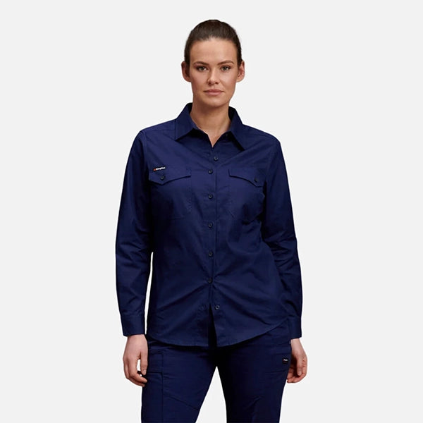 K69880 Womens Workcool2 Long Sleeve Shirt