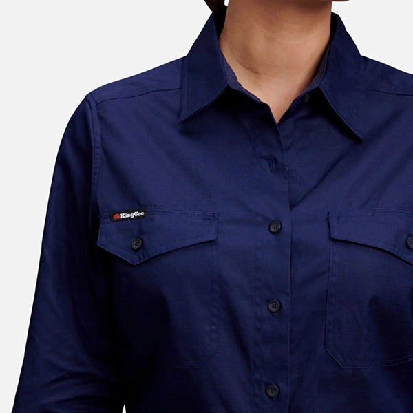 K69880 Womens Workcool2 Long Sleeve Shirt
