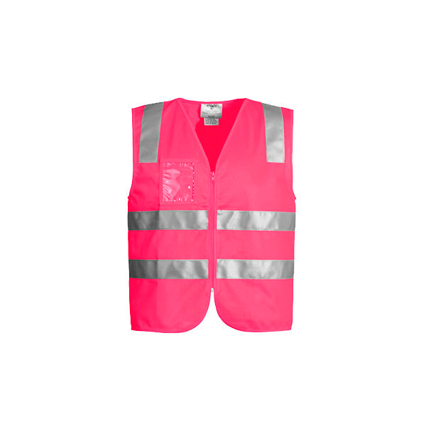 ZV998 Syzmik Unisex Hi Vis Full Zip Lightweight Vest