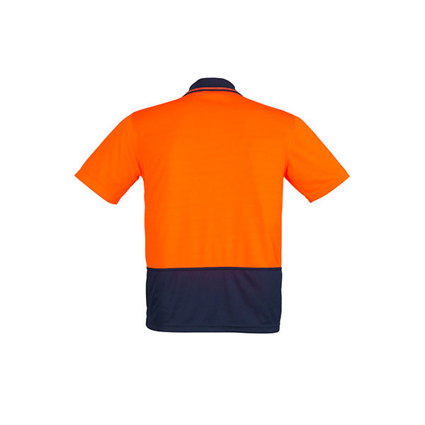 ZH231 Syzmik Unisex Hi Vis Basic Spliced Short Sleeve Polo