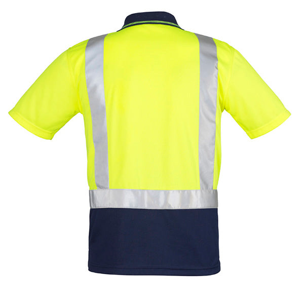 ZH233 Syzmik Hi Vis Short Sleeve Shoulder Taped Polo