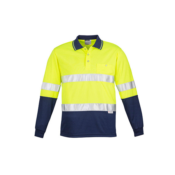ZH235 Syzmik Hi Vis Long Sleeve Hoop Taped Polo