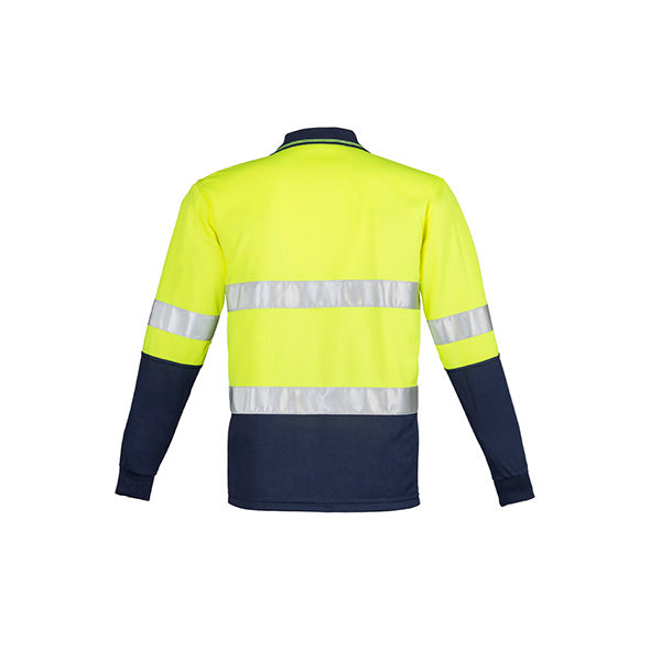 ZH235 Syzmik Hi Vis Long Sleeve Hoop Taped Polo