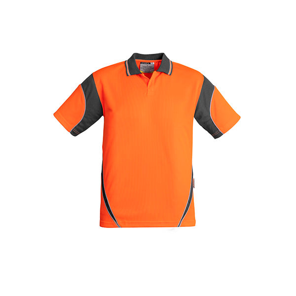 ZH248 Syzmik Hi Vis Aztec Short Sleeve Polo