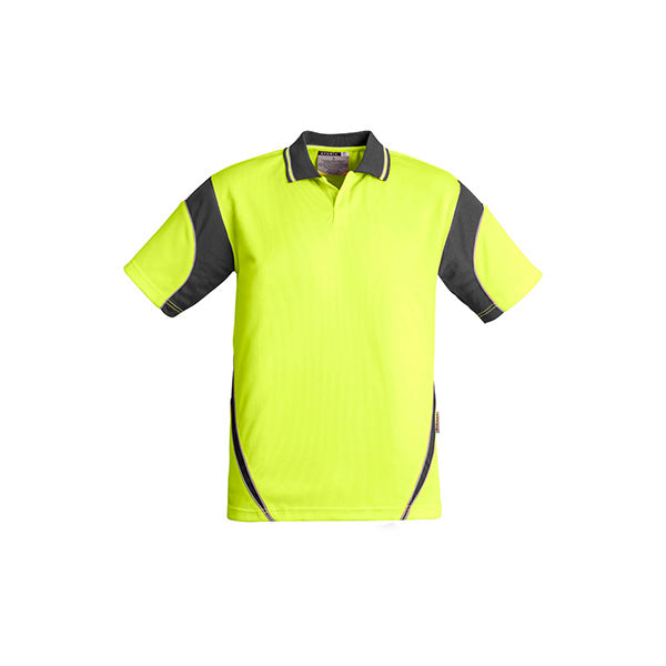 ZH248 Syzmik Hi Vis Aztec Short Sleeve Polo