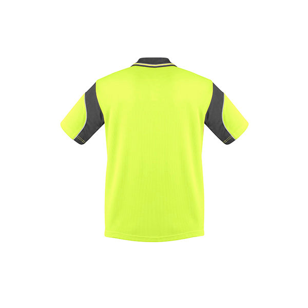 ZH248 Syzmik Hi Vis Aztec Short Sleeve Polo