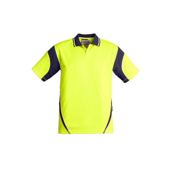 ZH248 Syzmik Hi Vis Aztec Short Sleeve Polo